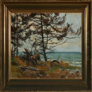 Coastal Scenery by Einar Vilhelm Bogh
