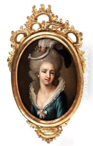 Bildnis Einer Eleganten Dame by Johann Georg Platzer