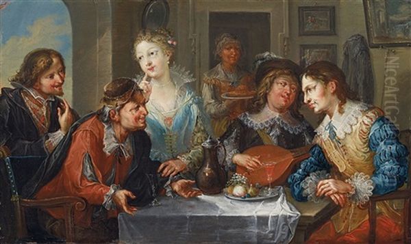 A Pair Of Merry Companies (pair) - view 1