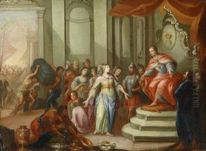 Zwei Alttestamentarische Szenen, 1. Salomo Und Die Konigin Von Saba, 2. Esther Vor Ahasver (2 Works)