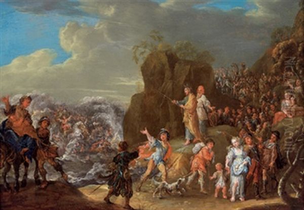 Der Tanz Um Das Goldene Kalb (+ Der Zug Der Israeliten Durch Das Rote Meer; Pair) - view 1