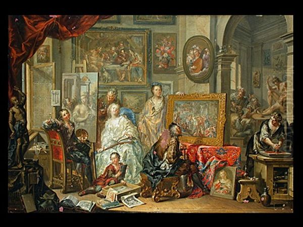 Das Atelier Des Malers - view 1