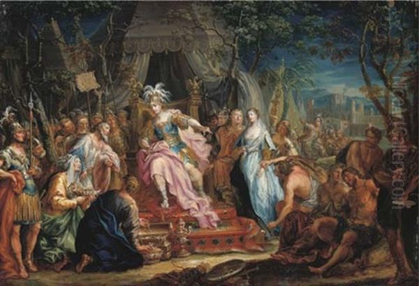 The Continence Of Scipio - view 1