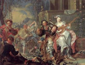 Musikalische Unterhaltung by Johann Georg Platzer