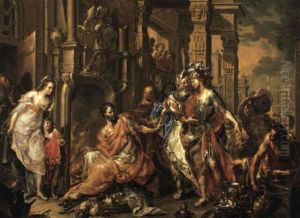 Manius Curius Dentatus And The Samnite Ambassadors