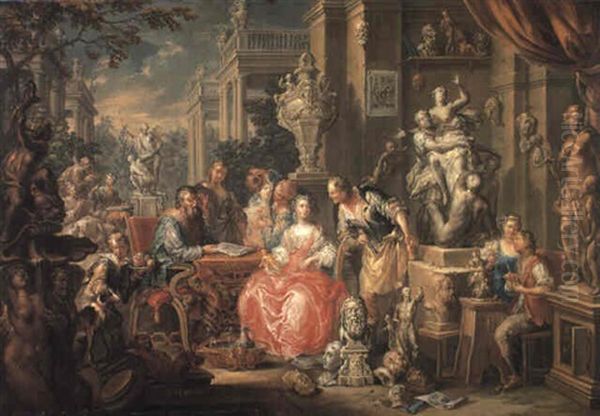 Allegory Of The Visual Arts - view 1