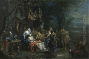 Der Tod Des Meleager by Johann Georg Platzer