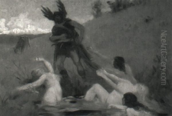 Les Nymphes De La Source Attirent Un Chevalier - view 1