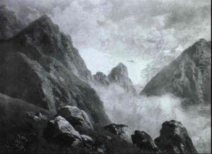 Hochgebirgslandschaft by Baron Willy von Plessen