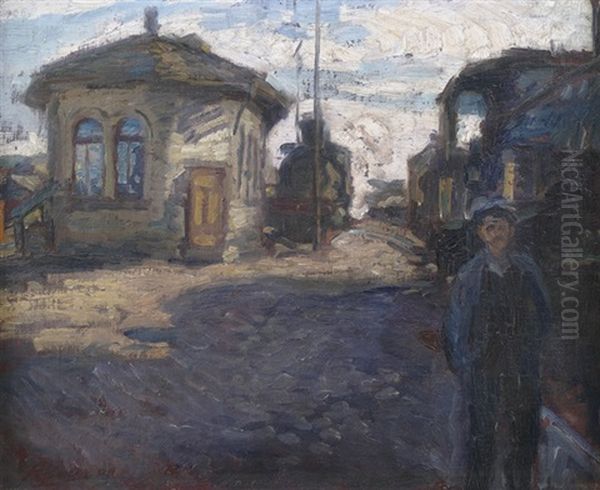Am Stuttgarter Hauptbahnhof Mit Kapelle - view 1