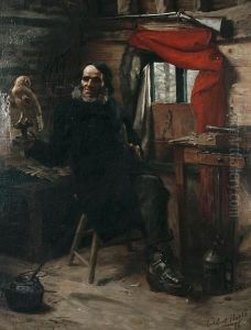Admiring His Work by William Lockhart Bogle