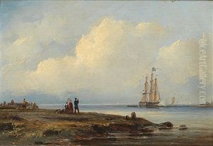 Departure Of The Three-master