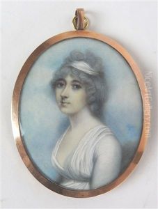 Portrait Miniature Of A Lady