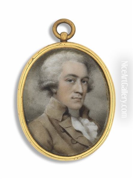 A Gentleman, Possibly Mr Reaston, In Brown Coat - view 1