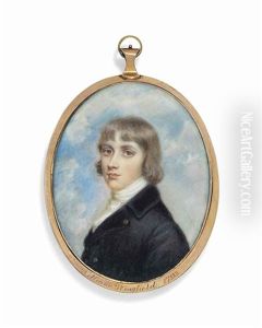 William Wingfield, In Dark Coat, White Shirt, Fair Hair