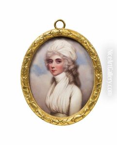 Portratminiatur Rebecca First Lady Of Northwick