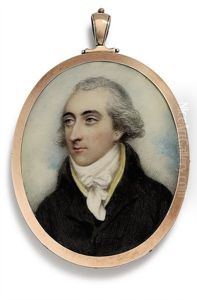 A Young Gentleman, In Black Coat, Buff Waistcoat, White Tied Cravat