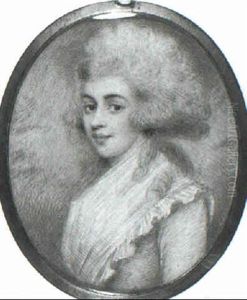 Portrait Of Sarah Ann Baker by Andrew Plimer