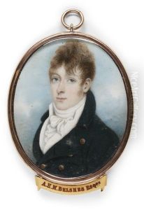 Portrait Of Alexander Hepburn Murray Belsches Of Invermay And Balmanna Castle (1778-1864) by Nathaniel Plimer