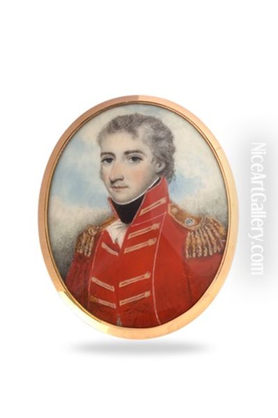 A Miniature Portrait Of Lieutenant-coloniel Thomas Makdougall Brisbane (1773-1860), Governor Of New South Wales - view 1