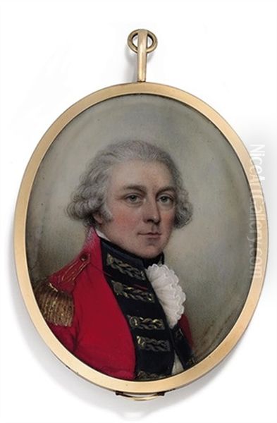 An Officer In Red Army Uniform - view 1