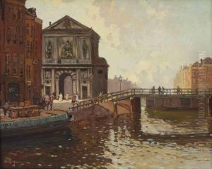 A View Of The Delftsche Poort, Rotterdam