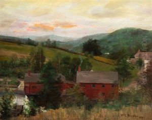 Mill Scene by William E. Plimpton