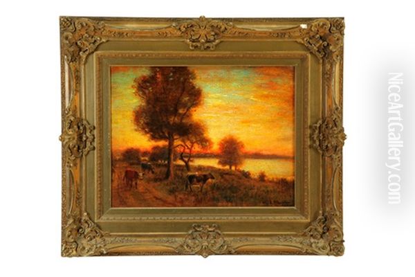 Landscape With Cows - view 1