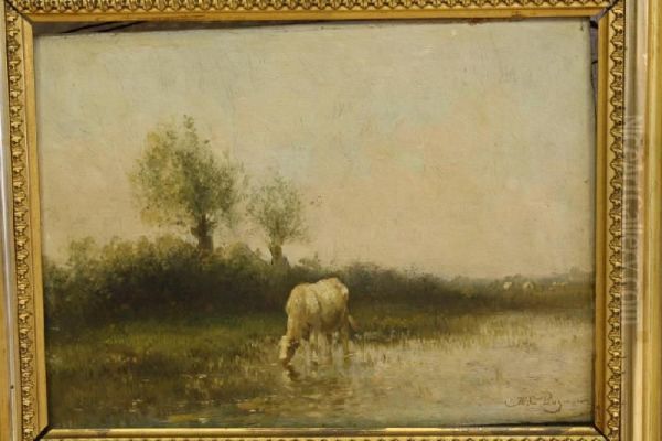 Koe In Drenkplaats - view 1