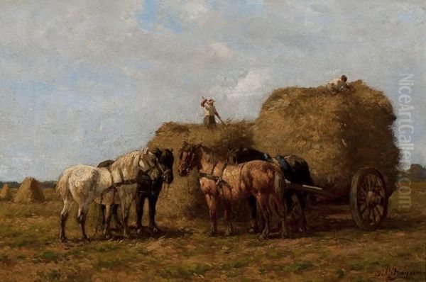 The Loading Of The Hay - view 1