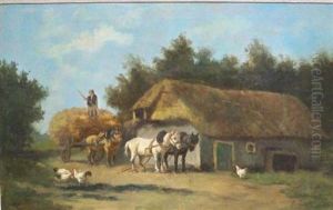 Unloading The Haywagon