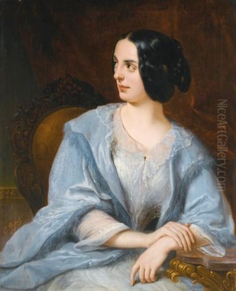 Portrait Of A Lady (vera Samoilova?) - view 1