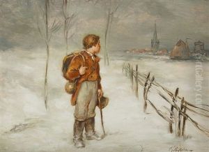 Abschied Von Dusseldorf by Karl Plueckebaum
