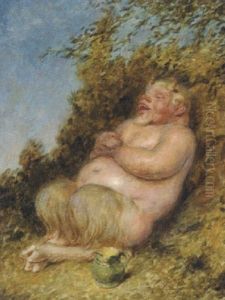 Satyr by Karl Plueckebaum