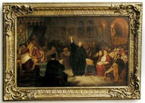 Martin Luther Vor Karl V. Auf Dem Reichstag Zu Worms Martin Luther Vor Karl V. Auf Dem Reichstag Zu Worms