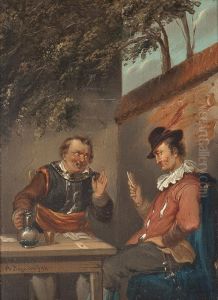 Das Kartenspiel by Johannes Mattheus Bogman
