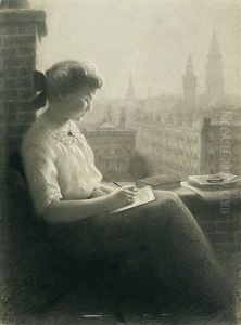 Three Works Featuring Young Women, Plus Three Working Illustrations For One Of The Images (3 Works) Three Works Featuring Young Women, Plus Three Working Illustrations For One Of The Images (3 Works)