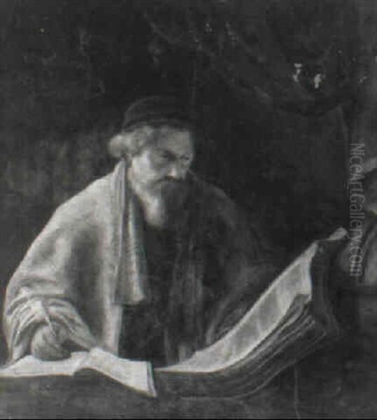 A Scholar In An Interior - view 1