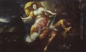 Diane Et Endymion by Giacomo del Po