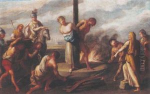 A Martyrdom By Fire Of Two Saints