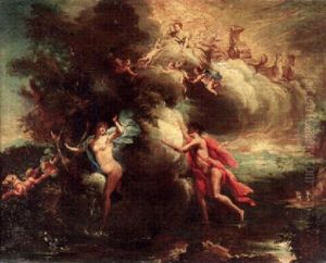 Apollo Und Daphne by Giacomo del Po