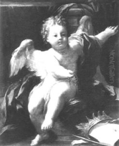 Cherubino Con Simboli Episcopali