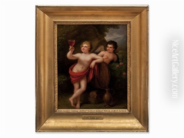 Cupid And Bacchus - view 1