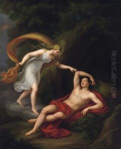 Diana Und Endymion by Traugott Lebrecht Pochmann