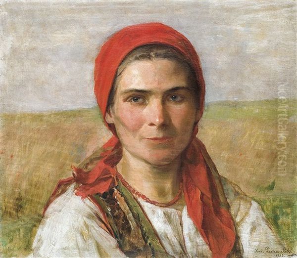 Girl In A Cracovian Dress - view 1