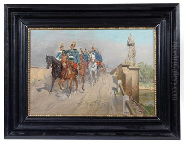 Ausritt Des K. U. K. Dragoner-regiments Kaiser Ferdinand I. Nr. 4 - view 1