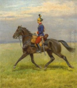 Leutnant Des K. U. K. Ulanregiments "nr. 6" by Alexander Pock