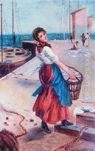Fishergirl by Henry Childe Pocock