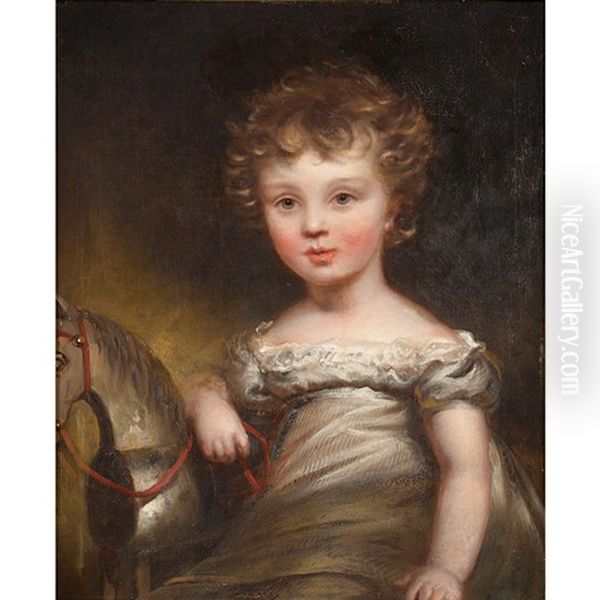 Portrait Of The Artist's Daughter, Anne Pocock; Portrait Of The Artist's Son, Isaac Innes Pocock (2 Works) - view 1