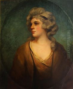 A Portrait Of A Young Woman, (mrs. Mingay?)
